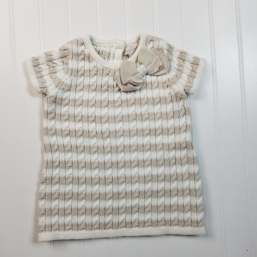 Maggie & Zoe Knit Striped Dress‎ 3-6M